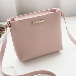 Pink beauty purse